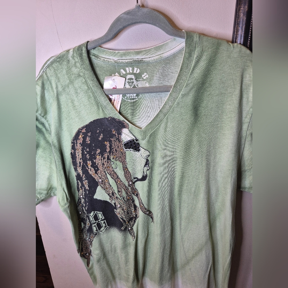Hard 8 Vintage V-Neck T-Shirt - Picture 12 of 14